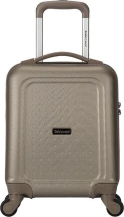Decent Handbagage Koffer / Trolley / Reiskoffer - 42 Cm - 24 Liter - ABS - Maxi Air - Champagne