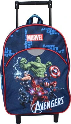 Avengers Thema Trolley/reistas Rugzak Koffertje 33 Cm Voor Kinderen - Weekendtasje Voor Kinderen -Bagageopslag 690x1200 4