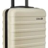 CabinMax Handbagage Koffer - Trolley 30L - Harde Reiskoffer - 45x36x20cm - Lichtgewicht - Groot Capaciteit - Wit