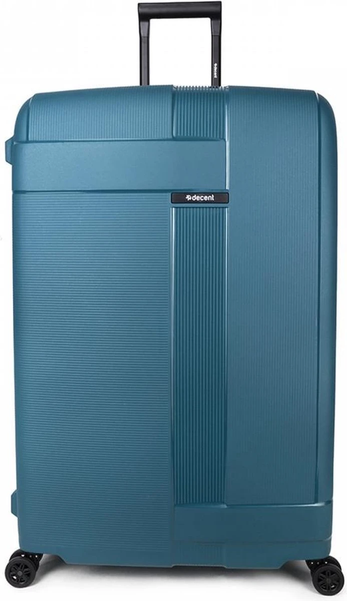 Decent Transit Large Koffer - 82 Cm - Petrol Groen 3 Decent Transit Large Koffer - 82 Cm - Petrol Groen - Afbeelding 3