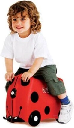 Trunki Ride-On Handbagage Koffer 46 Cm - Lieverheersbeestje Harley -Bagageopslag 694x1200 2