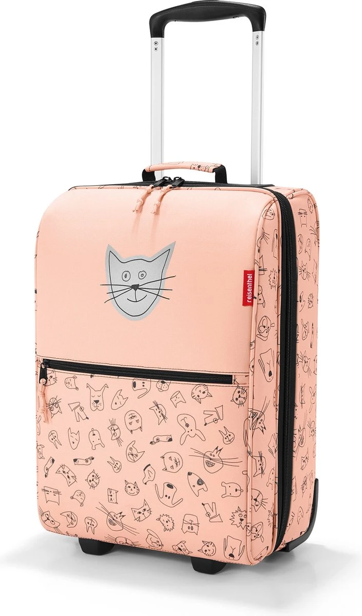 Reisenthel Trolley XS Kids Reiskoffer Kind - Maat XS - 12L - Cats&Dogs Rose Roze 1 Reisenthel Trolley XS Kids Reiskoffer Kind - Maat XS - 12L - Cats&Dogs Rose Roze