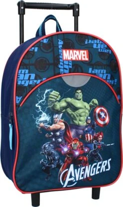 Avengers Thema Trolley/reistas Rugzak Koffertje 33 Cm Voor Kinderen - Weekendtasje Voor Kinderen -Bagageopslag 710x1200 1
