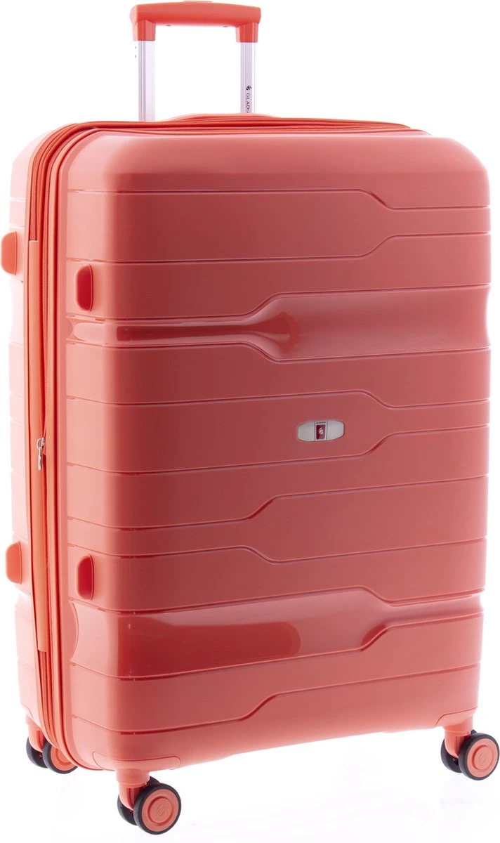 Gladiator Boxing Middelgrote Koffer Expandable 67 Cm 70/80 Liter TSA Slot - Koraalrood 14 Gladiator Boxing Middelgrote Koffer Expandable 67 Cm 70/80 Liter TSA Slot - Koraalrood - Afbeelding 14