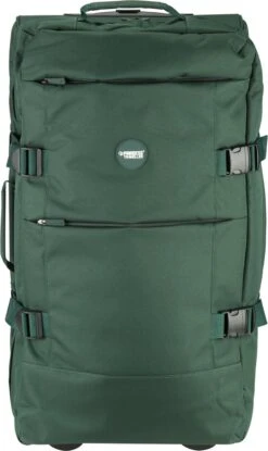 Princess Traveller Harlem - Reistas Met Wieltjes - Duurzaam - Recycled PET - Large - Donker Groen (69cm)