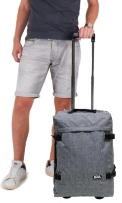 Active Sport Wieltas - 55 Cm - Lichtgrijs -Bagageopslag 721x1200 2