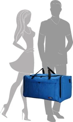 Enrico Benetti Amsterdam 35320 Reistas/sporttas L - Sky Blauw -Bagageopslag 723x1200 1