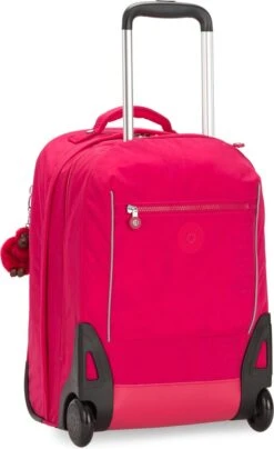 Kipling SARI Rugzak Met Wielen, 27 Liter, 15 Inch Laptopvak - True Pink -Bagageopslag 734x1200
