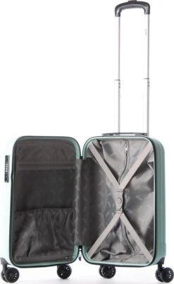 Oistr Noorvik Handbagage 4 Wheel Spinner Mint Green -Bagageopslag 738x1200 1