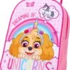 Paw Patrol SKYE Unicorn Eenhoorn Trolley Koffertje Vakantie Logeren Tripjes Roze Regenboog