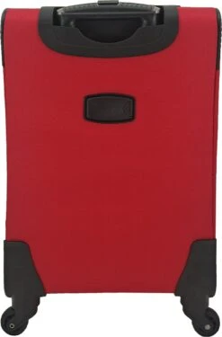 SB Travelbags Bagage Stoffen Koffer 75cm 4 Wielen Trolley - Rood -Bagageopslag 791x1200 3