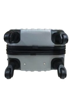 SB Travelbags 'Expandable' Handbagage Koffer 53cm 4 Wielen Trolley - Zilver -Bagageopslag 799x1200 17