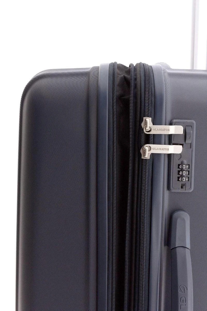 Gladiator Zebra L Spinner 78 Expandable - Zwart 7 Gladiator Zebra L Spinner 78 Expandable - Zwart - Afbeelding 7