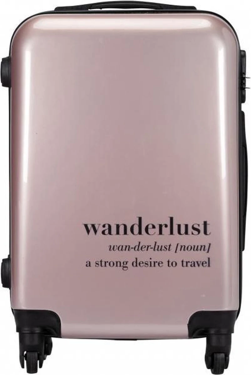 Koffer Roze 50 Cm 1 Koffer Roze 50 Cm