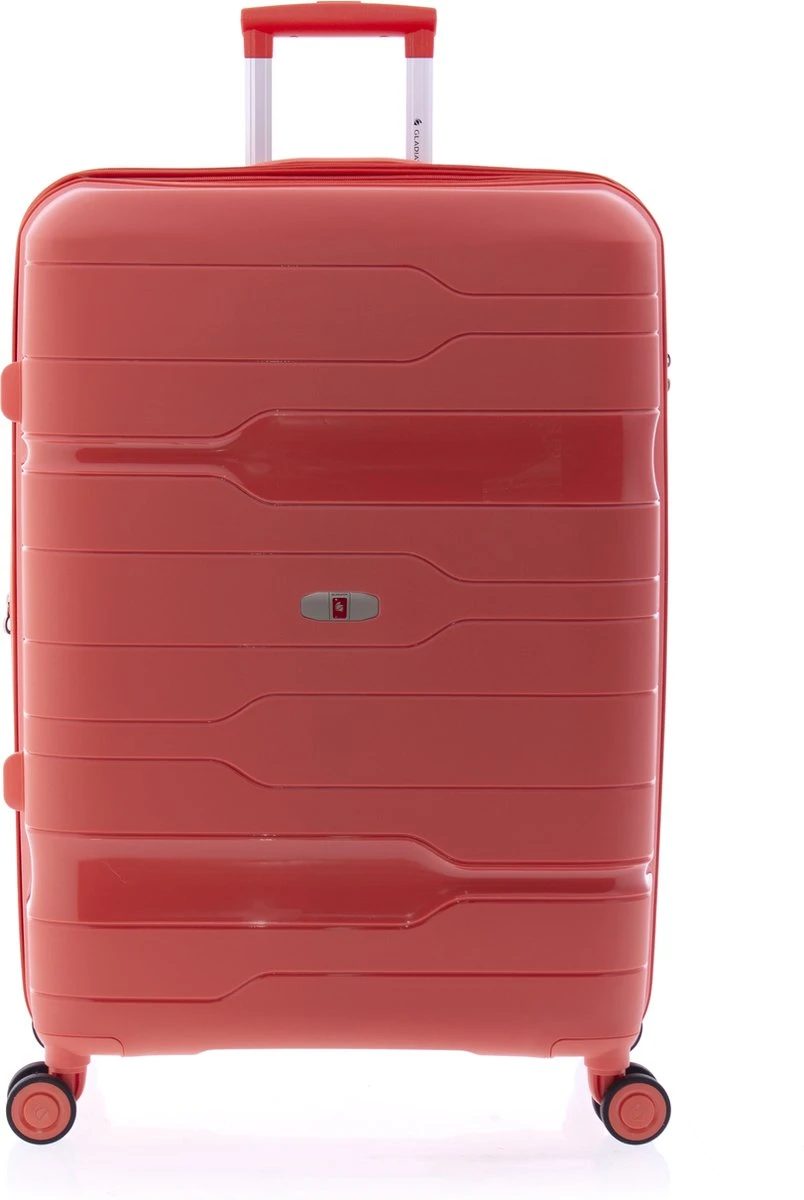 Gladiator Boxing Middelgrote Koffer Expandable 67 Cm 70/80 Liter TSA Slot - Koraalrood 4 Gladiator Boxing Middelgrote Koffer Expandable 67 Cm 70/80 Liter TSA Slot - Koraalrood - Afbeelding 4