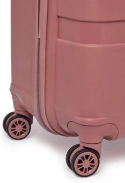 ©TROLLEYZ - Paris No.5 - Reiskoffer - 69cm Met TSA Slot - Dubbele Wielen - 360° Spinners - 100% Polypropyleen - Reiskoffer In Rose Blush -Bagageopslag 817x1200 1