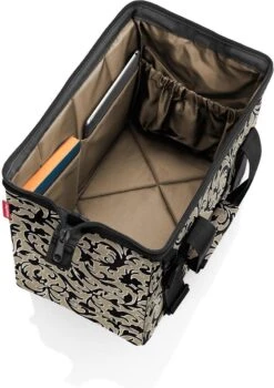 Reisenthel Allrounder M Reistas Sporttas - 18L - Baroque Marble Zwart -Bagageopslag 846x1200 1