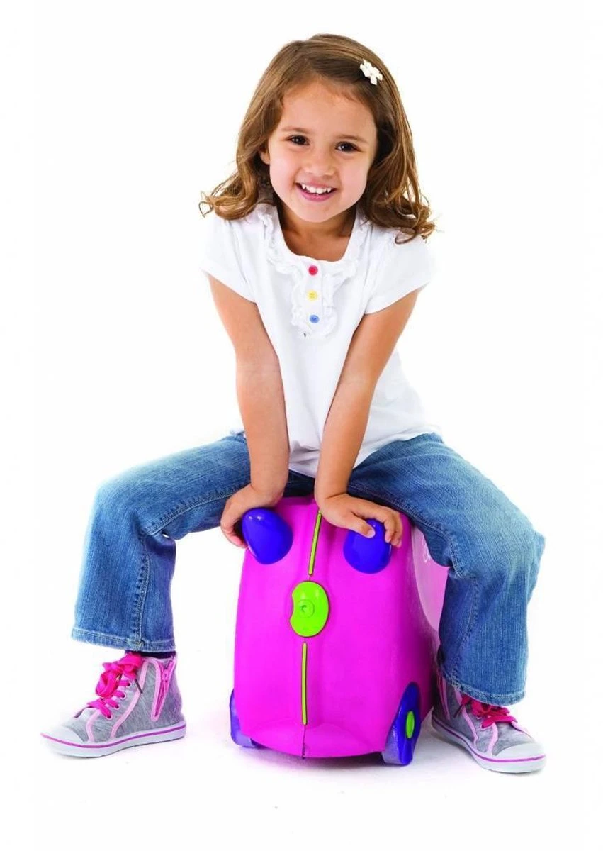 Trunki Ride-On Handbagage Koffer 46 Cm - Trixie 16 Trunki Ride-On Handbagage Koffer 46 Cm - Trixie - Afbeelding 16
