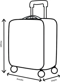 Decent Transit Large Koffer - 82 Cm - Petrol Groen 33 Decent Transit Large Koffer - 82 Cm - Petrol Groen -Bagageopslag 882x1200 1