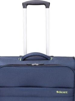 Decent Handbagage Koffer / Trolley / Reiskoffer - 50 Cm - 35 Liter - Polyester - Super-Light - Blauw 33 Decent Handbagage Koffer / Trolley / Reiskoffer - 50 Cm - 35 Liter - Polyester - Super-Light - Blauw -Bagageopslag 888x1200