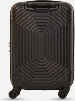 ©TROLLEYZ - Florence No.7 - Trolley - 55cm Met TSA Slot - Dubbele Wielen - 360° Spinners - 100% ABS - Handbagage Koffer In Night Black -Bagageopslag 897x1200 1