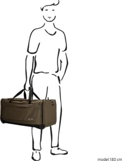 Enrico Benetti Orlando 35302 L Reistas / Sporttas 76 Liter - Olijf Groen -Bagageopslag 911x1200 1