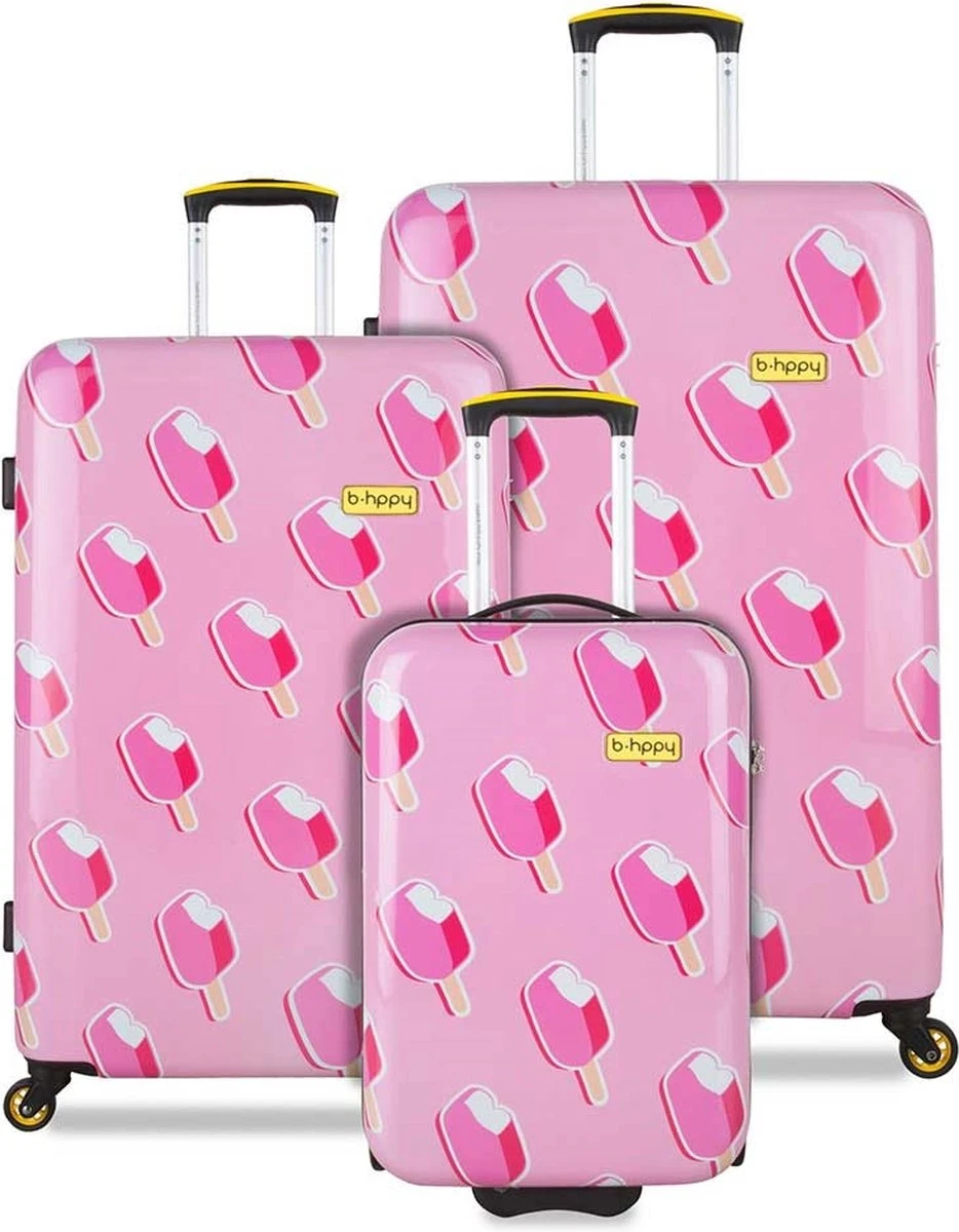 BHPPY Reiskoffer - 77 Cm -Ice On Holiday 6 BHPPY Reiskoffer - 77 Cm -Ice On Holiday - Afbeelding 6