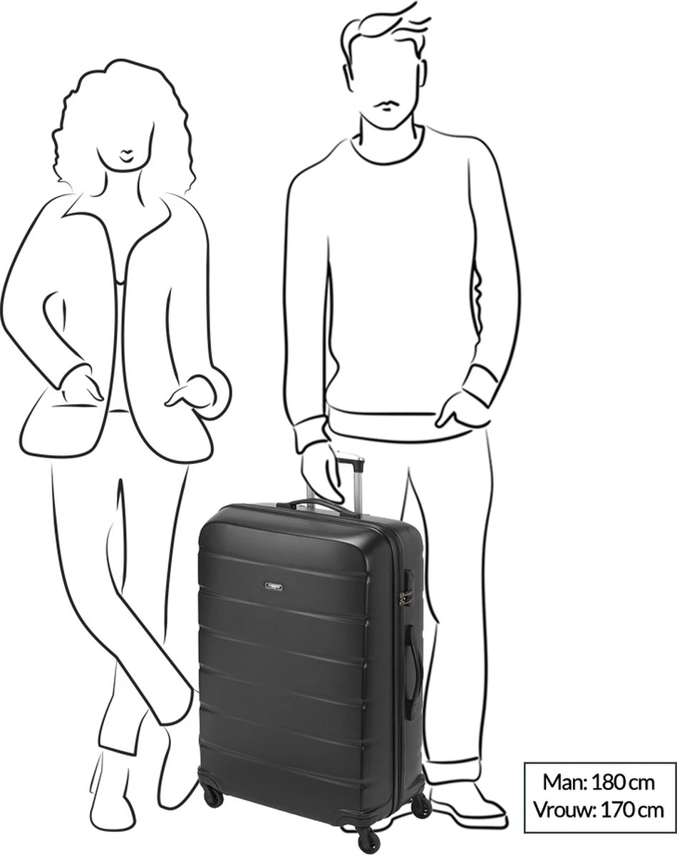 Princess Traveller Grenada - Reiskoffer - Spring Fever - L - 78cm 6 Princess Traveller Grenada - Reiskoffer - Spring Fever - L - 78cm - Afbeelding 6