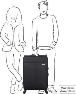 Decent D-Upright Large Koffer - 76 Cm Expandable - TSA Slot - Donkerblauw -Bagageopslag 973x1200 9