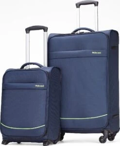 Decent Handbagage Koffer / Trolley / Reiskoffer - 50 Cm - 35 Liter - Polyester - Super-Light - Blauw 34 Decent Handbagage Koffer / Trolley / Reiskoffer - 50 Cm - 35 Liter - Polyester - Super-Light - Blauw -Bagageopslag 984x1200
