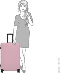 Enrico Benetti Louisville Kofferset Tweedelig - 39040-02 - Roze -Bagageopslag 987x1200 1