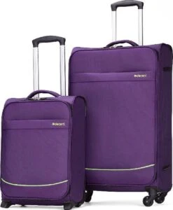 Decent Handbagage Koffer Super-Light 50 - Paars -Bagageopslag 987x1200