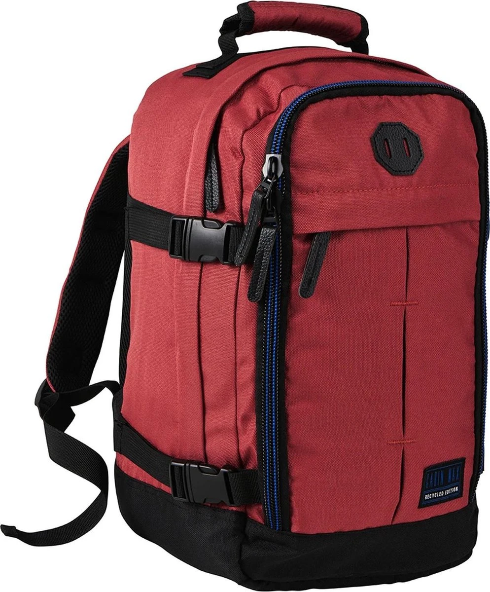 CabinMax Metz Reistas – Handbagage 20L – Rugzak – Schooltas - 40x25x20 Cm – Compact Backpack – Lichtgewicht – Vintage Cheyenne Red 1 CabinMax Metz Reistas – Handbagage 20L – Rugzak – Schooltas - 40x25x20 Cm – Compact Backpack – Lichtgewicht – Vintage Cheyenne Red